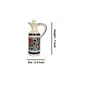 JAIPUR BLUE POTTERY Ceramic Oil dispenser with lid for Kitchen | Oil Bottle for Cooking Oil Vinegar | Blue Pottery Set of 2, 3 image