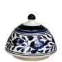 JAIPUR BLUE POTTERY Ceramic Handmade Dahi Jars (Purple), 2 image