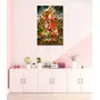 THANGKA PAINTING Thangka Canvas Painting | Dorje Shugden | Buddhism Art | Traditional Art Painting for Home dcor|Size - 36X24 Inches.h448, 5 image