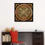 THANGKA PAINTING Mandala Art Canvas Painting|Traditional Mandala |Size|-13X13 Inches.d278, 5 image