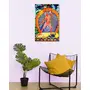 THANGKA PAINTING Thangka Canvas Painting | Maa Kaali | Buddhism Art| Traditional Art Painting for Home dcor|Size - 13X9 Inches.h278, 3 image