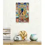 THANGKA PAINTING Thangka Canvas Painting | Dashavatara of Lord Buddha | Buddhism Art| Traditional Art Painting for Home dcor|Size - 13X9 Inches.h440, 5 image