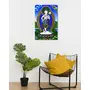 THANGKA PAINTING Thangka Canvas Painting | Dancing Lord Avalokiteshvara | Buddhism Art| Traditional Art Painting for Home dcor|Size - 13X9 Inches.h411, 4 image
