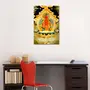 THANGKA PAINTING Thangka Canvas Painting | Buddha in Heaven | Buddhism Art| Traditional Art Painting for Home dcor|Size - 13X9 Inches.h434, 4 image