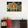 THANGKA PAINTING Thangka Canvas Painting|A View of Buddha's Life|Buddhism Art|Size-13X9 Inches.h405, 3 image