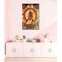 THANGKA PAINTING Thangka Canvas Painting | Goddess of Buddhism | Buddhism Art| Traditional Art Painting for Home dcor|Size - 13X9 Inches.h527, 4 image