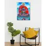 THANGKA PAINTING Thangka Canvas Painting | Traditional Art | Buddhism Art| Traditional Art Painting for Home dcor|Size - 13X10 Inches.h429, 4 image