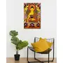 THANGKA PAINTING Thangka Canvas Painting | Traditional Art Of Buddha | Buddhism Art| Traditional Art painting for Home dcor|Size - 13X9 Inches.h486, 4 image