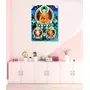 THANGKA PAINTING Thangka Canvas Painting | Lord Buddha | Buddhism Art| Traditional Art Painting for Home dcor|Size - 13X10 Inches.h317, 5 image