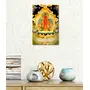 THANGKA PAINTING Thangka Canvas Painting | Buddha in Heaven | Buddhism Art| Traditional Art Painting for Home dcor|Size - 13X9 Inches.h434, 5 image