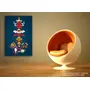 THANGKA PAINTING Thangka Canvas Painting|Eight Auspicious Symbols|Buddhism Art|Size-13X9 Inches.h480, 2 image