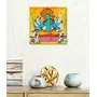 THANGKA PAINTING Thangka Canvas Painting | Beautiful Tara | Buddhism Art | Traditional Art Painting for Home dcor|Size - 13X13 Inches.h395, 4 image