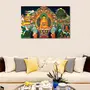 THANGKA PAINTING Thangka Canvas Painting|A View of Buddha's Life|Buddhism Art|Size-13X9 Inches.h405, 4 image