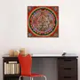 THANGKA PAINTING Thangka Canvas Painting | Goddess Tara | Buddhism Art| Traditional Art Painting for Home dcor|Size - 36X36 Inches.h402, 4 image
