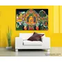 THANGKA PAINTING Thangka Canvas Painting|A View of Buddha's Life|Buddhism Art|Size-13X9 Inches.h405, 2 image