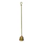 JAIPUR STONE WORK Antique Finish Brass Bell, 5 image