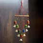 JAIPUR STONE WORK Rajasthani Camel Ceramic Door Hanging (5 cm x 5 cm x 97 cm Set of 2) & JAIPUR STONE WORK Handcrafted Decorative Wall/Door/Window Hanging Bells Chimes Showpieces, 5 image