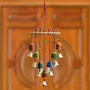 JAIPUR STONE WORK Rajasthani Camel Ceramic Door Hanging (5 cm x 5 cm x 97 cm Set of 2) & JAIPUR STONE WORK Handcrafted Decorative Wall/Door/Window Hanging Bells Chimes Showpieces, 6 image