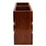 WOOD CRAFTS OF RAJASTHAN Wooden Cutlery Holder/Multipurpose Stand, 3 image