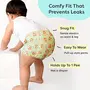 SuperBottoms Padded Underwear For Growing Babies/Toddlers | With 3 Layers Of Cotton Padding & Super DryFeel Layer| Pull-Up Style For Potty Training & Diaper-Free Time. Size 2 Jungle Jam, 5 image