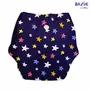 SuperBottoms BASIC Reusable Cloth Diaper with NEW Quick Dry UltraThin pads | 100% cloth Freesize (1 Diaper x 1 insert Pad), 7 image