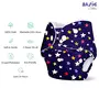 SuperBottoms BASIC Reusable Cloth Diaper with NEW Quick Dry UltraThin pads | 100% cloth Freesize (1 Diaper x 1 insert Pad), 6 image