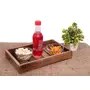 WOOD CRAFTS OF RAJASTHAN Wooden Mango Wood Serving Trays for Dining Tablebrown-11.5x7x1.5 inch, 7 image