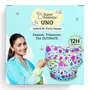 SuperBottoms UNO Freesize Cloth Diaper | Cloth diaper for babies 3M to 3Y | Washable & Reusable cloth diaper | Comes with cloth diaper inserts | 1 Organic cotton Soaker (Periwinkle &lt;3)