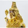 Gold and Silver Plated Lord Shiva Idol (Gold), 2 image