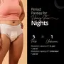 Carmesi Disposable Period Panties (M-L) | 360 Protection for Super Heavy Flow | No Leakage No Rashes No Discomfort | Maternity Panties | All-Night Protection | Ultra-Absorbent Core | 4 Pcs, 3 image