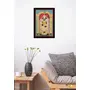 PICHWAI- PAINTED TEMPLE HANGING Sri Venkateswara Swamy Tirupati Balaji Darshan Pichwai Painting Photo Frame Size 13.5X19.5 Inches, 2 image