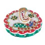MEENAKARI ENAMEL PRODUCTS Marble Made Ganesha Leaf Shape Roli Rice Kumkum Ganesh Chopra for Tilak Tika Wedding Gifts Raksha Bhandhan Gift, 4 image