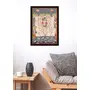PICHWAI- PAINTED TEMPLE HANGING Large Pichwai Painting Print Shrinathji with his Cows Size 24X34 Inches Multicolour, 3 image