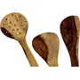 SAHARANPUR HANDICRAFTS Enterprise Wooden Serving & Cooking/Spatula & Ladle Spoon Kitchen Utensil (Pack of 7), 4 image