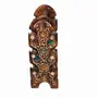 SAHARANPUR HANDICRAFTS Land Handmade Wooden Carving Bangle Holder Jewellery Stand for Women (12 Inches), 3 image
