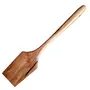 SAHARANPUR HANDICRAFTS Wooden Spoon Set for Non Stick | Wooden Spoons for Cooking & Serving Kitchen Utensil Tools (3), 2 image