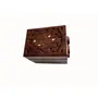 SAHARANPUR HANDICRAFTS Wooden Jewellery Box 3 steps Jewellery Boxes Jewellery Organizer Storage Box for Women Earring Boxes for Storage Size: 5 x 4 x 5 Inch Brown 1 Piece, 2 image