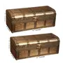 MEENAKARI ENAMEL PRODUCTS Combo Of 2 Pieces (5x11 Inches) Handicraft Jewellery Box Wedding Gift Box Meenakari Wooden Box Vanity Box. Jewellery Bangle Earrings Necklace Vanity Box, 4 image