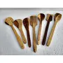 SAHARANPUR HANDICRAFTS Enterprise Wooden Serving & Cooking/Spatula & Ladle Spoon Kitchen Utensil (Pack of 7), 2 image