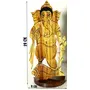SAHARANPUR HANDICRAFTS Ganesh Wooden handicrafts Showpiece Item Table Decoration and Wall Mounted Home Decor Gifts and Toy for Kids Product 19 cm high Clear 1in Box, 2 image