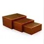 SAHARANPUR HANDICRAFTS :- Wooden Box Jewelry Box urn Box Wooden Ashes Storage Box Vanity Box Table Decorative Accessories, 4 image
