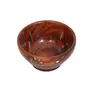 SAHARANPUR HANDICRAFTS Sheesham Wooden Handicraft Snacks Bowls | Handmade Wood Small Serving Bowl/Pyala., 4 image