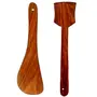 SAHARANPUR HANDICRAFTS Handmade Wooden Serving & Cooking Spoon Kitchen Tools Utensil., 4 image