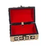 SAHARANPUR HANDICRAFTS Classical Youth Wooden & Brass Handmade Wooden Jewelry Box (1 Piece Rectangular), 2 image