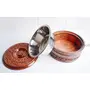 SAHARANPUR HANDICRAFTS Insulated Wooden Casserole/Chapati Box -Set of 1 (Sheesham Wood Diameter: 9 inches approx.), 6 image