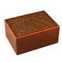 SAHARANPUR HANDICRAFTS :- Wooden Box Ash Box Wooden Urn Box Storage Box Vanity Box Bed Room Decorative Box Handmade & Handcrafted Wooden Box., 4 image