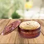 SAHARANPUR HANDICRAFTS Insulated Wooden Casserole/Chapati Box -Set of 1 (Sheesham Wood Diameter: 9 inches approx.), 4 image
