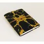 SAHARANPUR HANDICRAFTS Black Handmade paper diary for girls - beautiful marble paper journal diary for writing personal gratitude journal diary to write daily 2021 travel diary (4*6), 3 image
