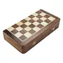 SAHARANPUR HANDICRAFTS :- Wooden Chess Board Game Handmade Chess Antique Designing Chess Board Set, 4 image