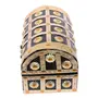 SAHARANPUR HANDICRAFTS Classical Youth Wooden & Brass Handmade Wooden Jewelry Box (1 Piece Rectangular), 5 image